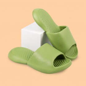 Rhodey Bouncee Sandal Rumah Anti-Slip Slipper EVA Soft Unisex Size 35-36 - Green