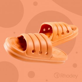 Rhodey Comfee Sandal Rumah Anti-Slip Slipper EVA Soft Unisex Size 35-36 - MBL3036 - Orange