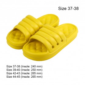 Rhodey Comfee Sandal Rumah Anti-Slip Slipper EVA Soft Unisex Size 37-38 - Yellow - 8
