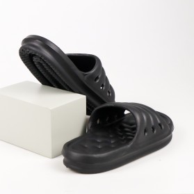 Rhodey Comfee Sandal Rumah Anti-Slip Slipper EVA Soft Unisex Size 40-41 - MBL3036 - Black - 3