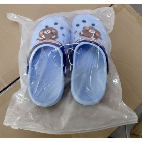 BUGUKI Sepatu Sandal Anak Laki-Laki Perempuan Cute Anti Slip Size 27-28 - TE203 - Blue - 10
