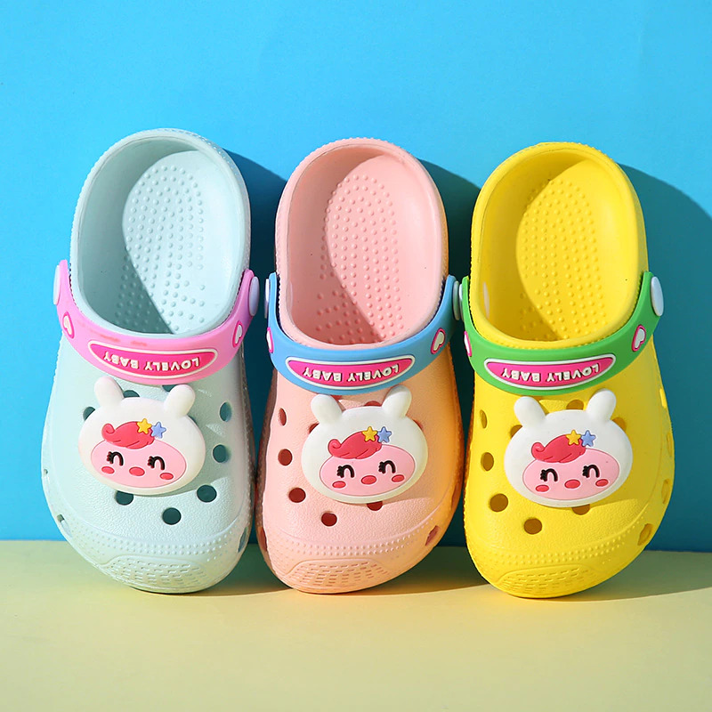 Gambar produk BUGUKI Sepatu Sandal Anak Laki-Laki Perempuan Cute Anti Slip Size 27-28 - TE203