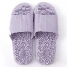 Rhodey Restee Sandal Rumah Anti-Slip Slipper PVC Soft Unisex Size 36-37 - Light Purple