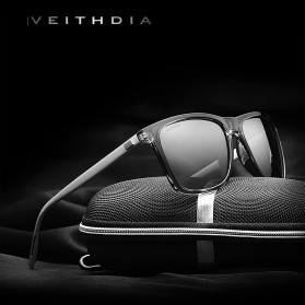 Veithdia Kacamata Retro UV Polarized Sunglasses - 6108 - Blue - 2