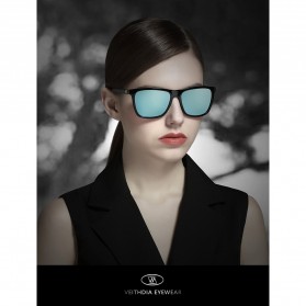 Veithdia Kacamata Retro UV Polarized Sunglasses - 6108 - Blue - 7