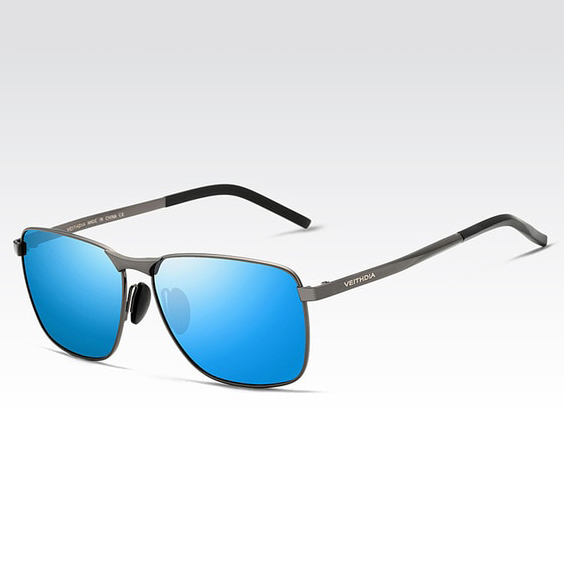  Veithdia  Kacamata  Vintage UV Polarized Sunglasses 2462 