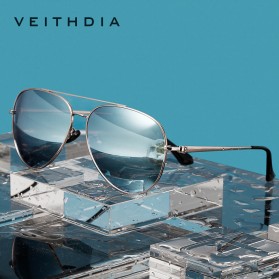 Veithdia Kacamata Classic UV Polarized Sunglasses - 8259 - Blue - 2