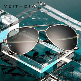 Veithdia Kacamata Classic UV Polarized Sunglasses - 8259 - Blue - 5