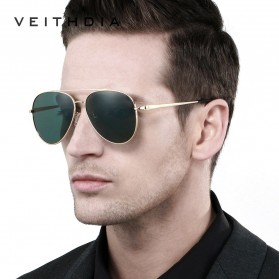 Veithdia Kacamata Classic UV Polarized Sunglasses - 8259 - Blue - 6