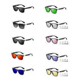 Veithdia Kacamata Classic UV Polarized Sunglasses - 7029 - Black - 3