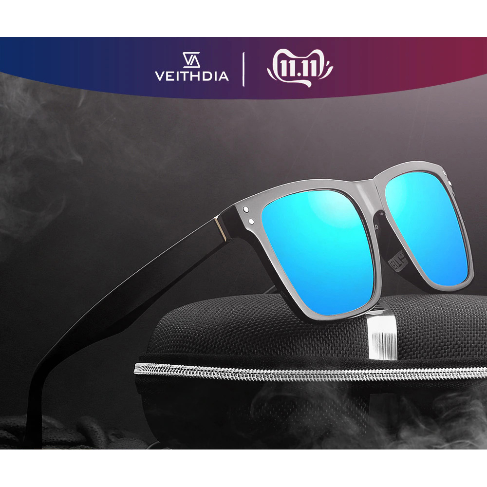 Gambar produk Veithdia Kacamata Classic UV Polarized Sunglasses - 7018