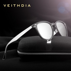 Veithdia Kacamata Classic UV Polarized Sunglasses - 6116 - Black - 4