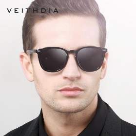 Veithdia Kacamata Classic UV Polarized Sunglasses - 6116 - Black - 5