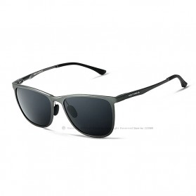 VEITHDIA Kacamata Retro UV Polarized Sunglasses - 6623 - Gray - 1