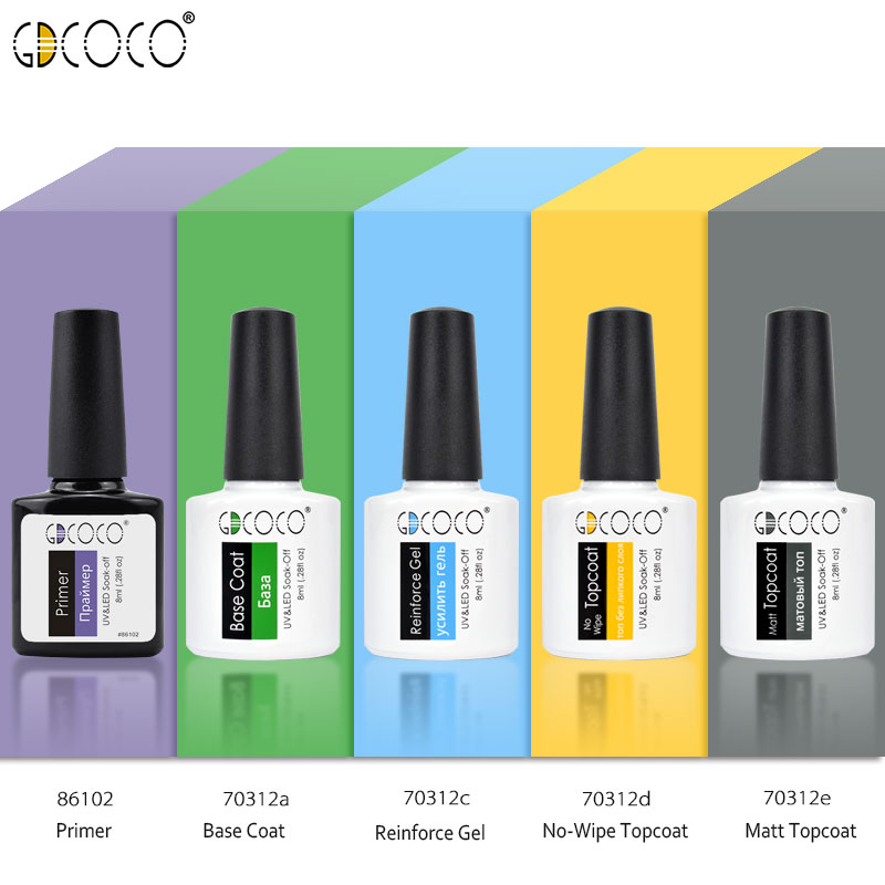 GDCOCO Base Coat Kutek Kuku 8ml JakartaNotebook com GDCOCO Base Coat Kutek Kuku 8ml JakartaNotebook com