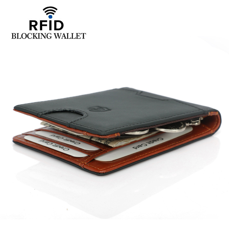 Gambar produk BUBM Dompet Anti RFID Bahan Kulit Slim Design - YP-211/212