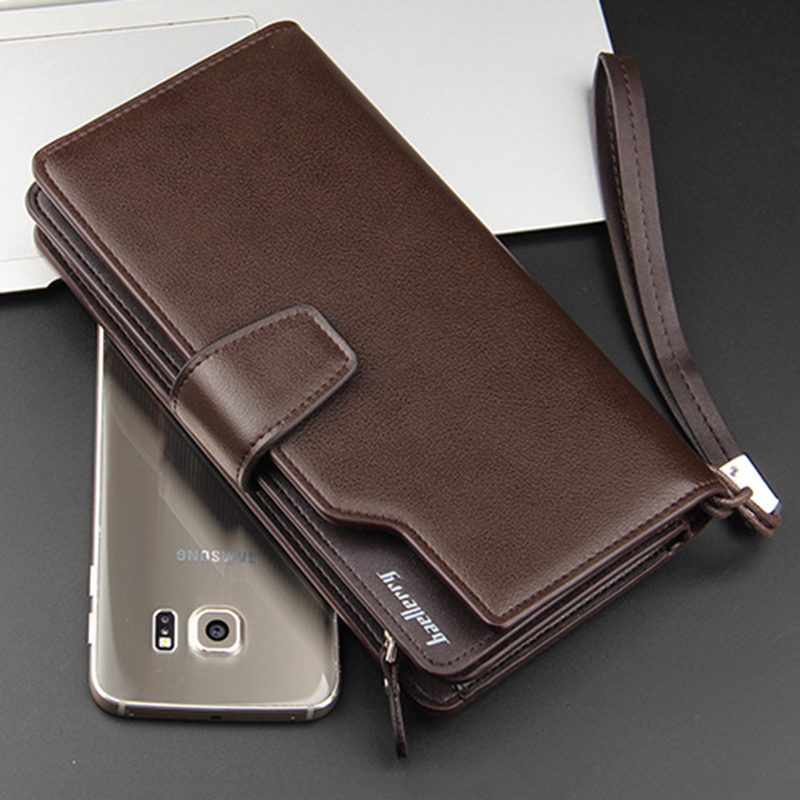  Baellerry  Dompet  Pria  Model Panjang  1063 Brown 