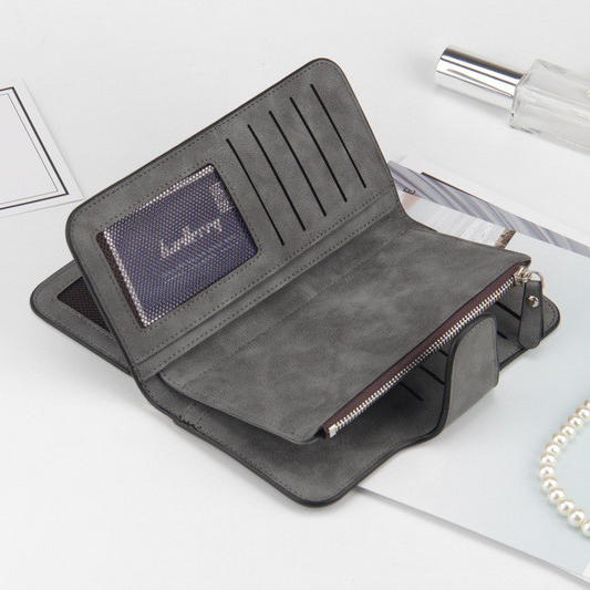Baellerry Dompet Wanita Model Panjang Three Fold N2345 Baellerry Dompet Wanita Model Panjang Three Fold N2345