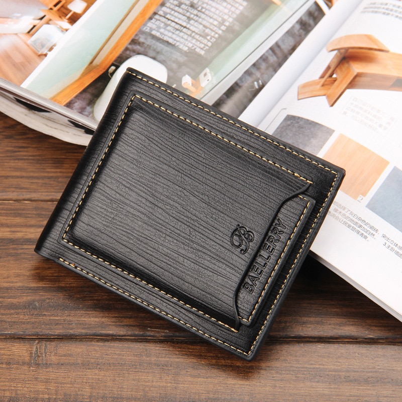 Baellerry Dompet Pria PU Leather D2361 Black Baellerry Dompet Pria PU Leather D2361 Black
