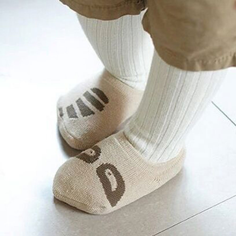  Kaos  Kaki Bayi  Cute Pattern Size S Khaki 