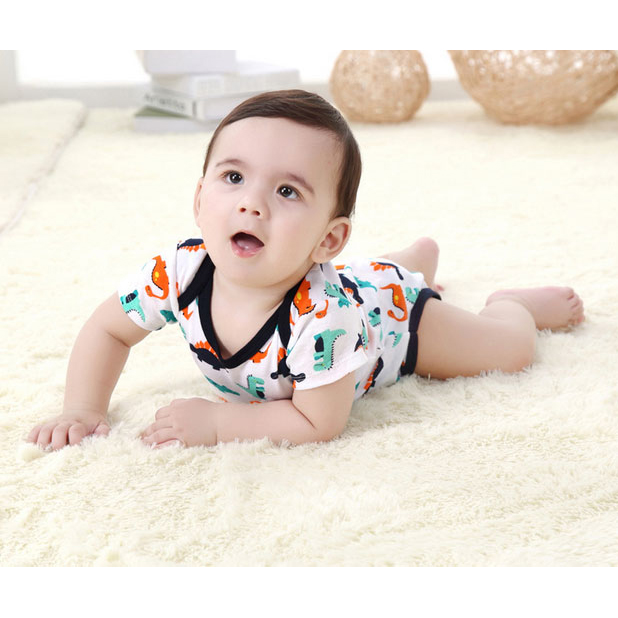 Baju Bayi  Jumper Cowok Cewek  Cute Pattern Size 3 Bulan 