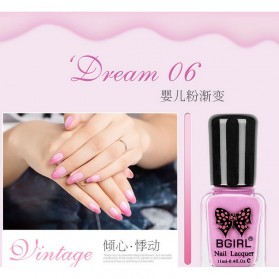 BGIRL Kutek Kuku Warna Gradient 11ml - Purple 