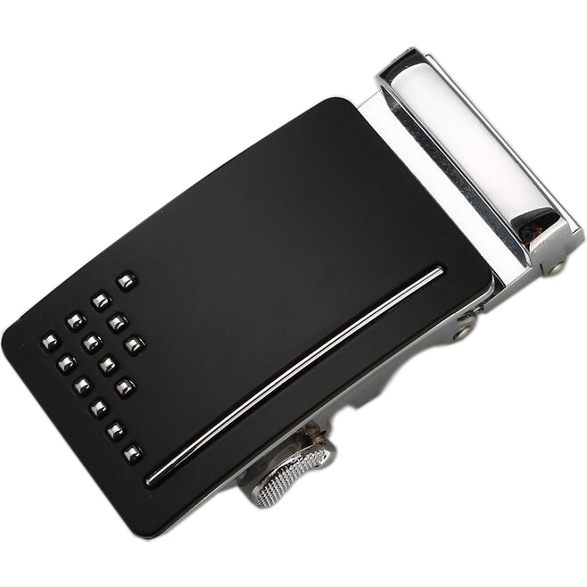 Kepala Gesper Ikat Pinggang Metal Model 8 Black Kepala Gesper Ikat Pinggang Metal Model 8 Black