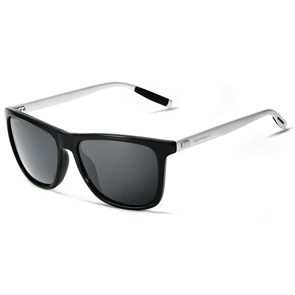  Veithdia  Kacamata  Retro UV Polarized Gray 