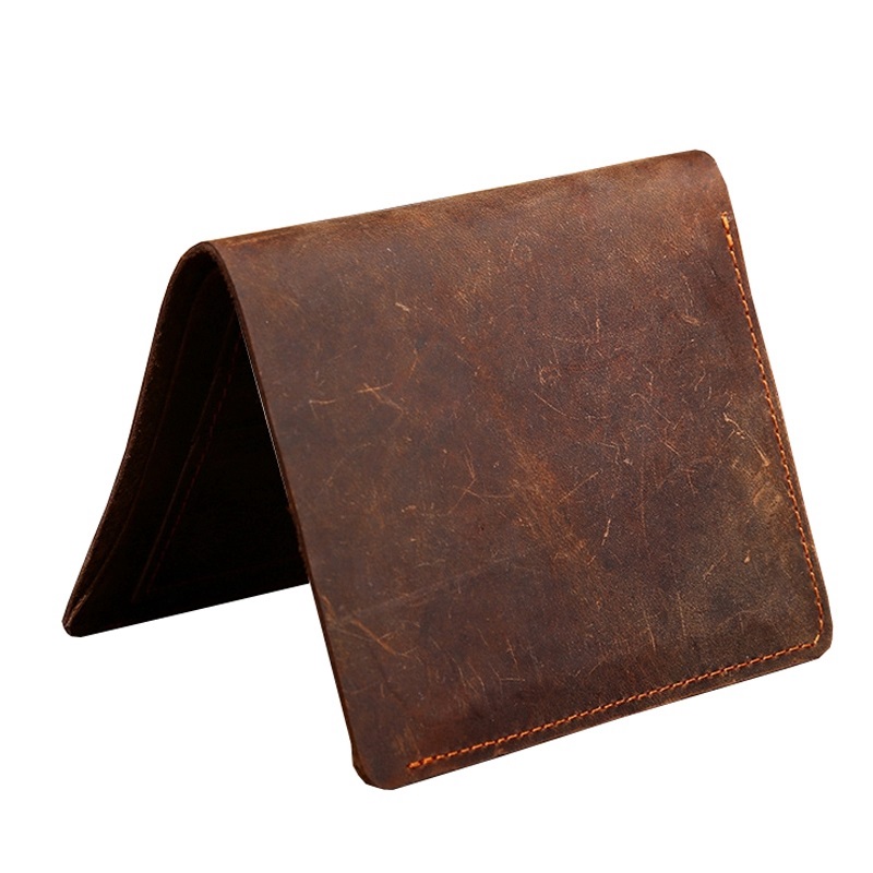 dompet pria bahan ch leather model vertical brown dompet pria bahan ch leather model vertical brown