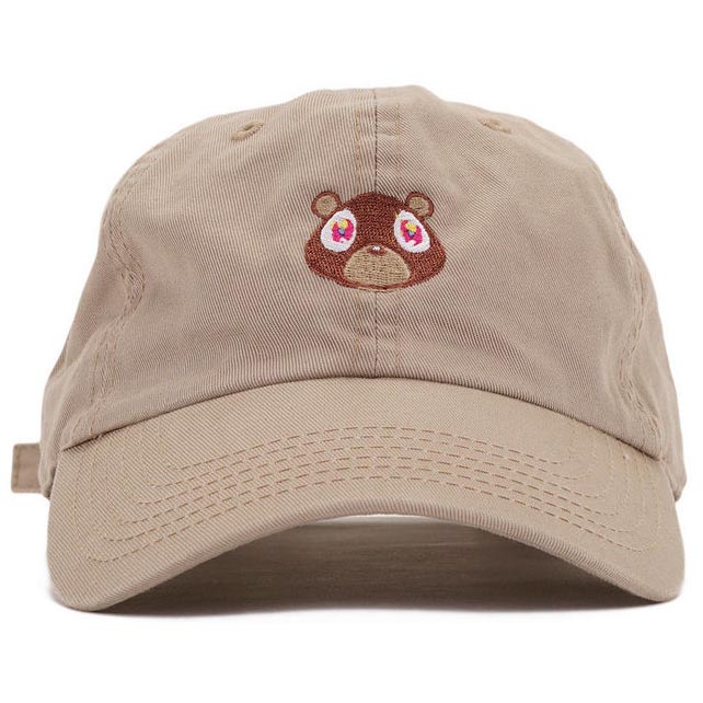  Topi Baseball Yeezy Bear Kanye West Khaki 