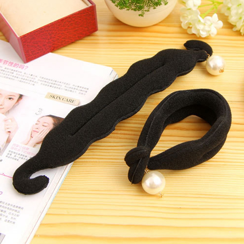 Smart Cute Kuncir Rambut  Cepol Korea 6098 Black 