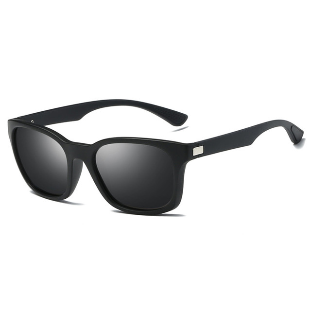  Kacamata  Pria  Sunglasses Polarized Anti  UV400 Black 