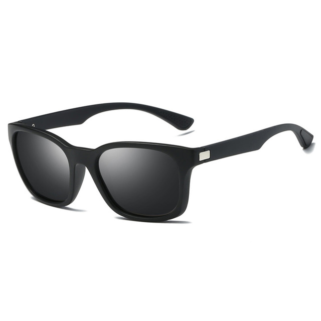  Kacamata  Pria  Sunglasses Polarized  Anti UV400 Black 