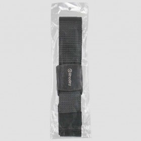 Rhodey Tali Ikat Pinggang Pria Tactical Anti Xray Plastik Canvas Non Metal Automatic Buckle - 899 - Black - 6