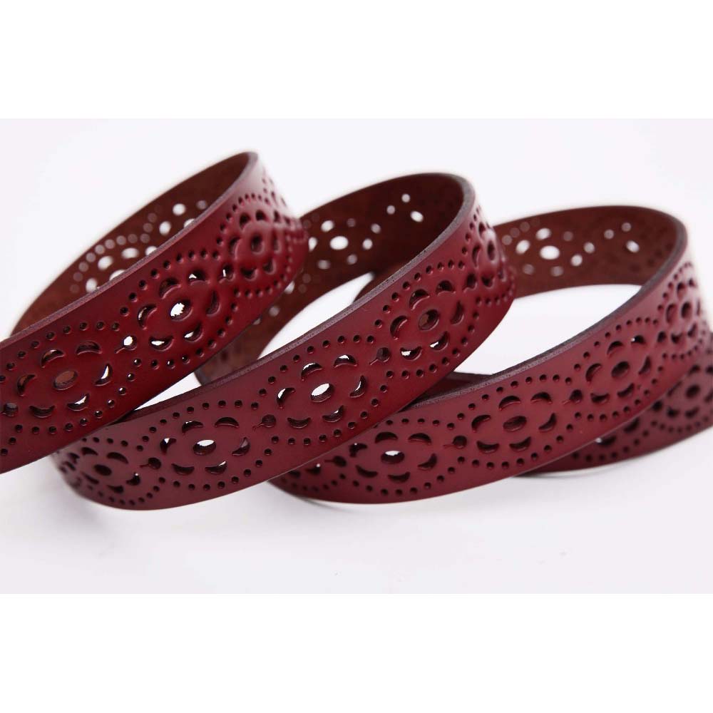 Tali Ikat Pinggang Wanita Motif Flora - FL14 - Brown ...
