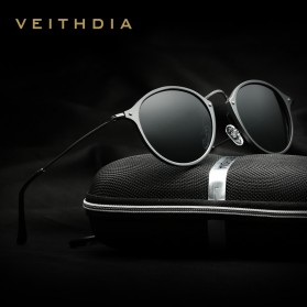 Veithdia Kacamata Pria UV Polarized - 6358 - Black - 3