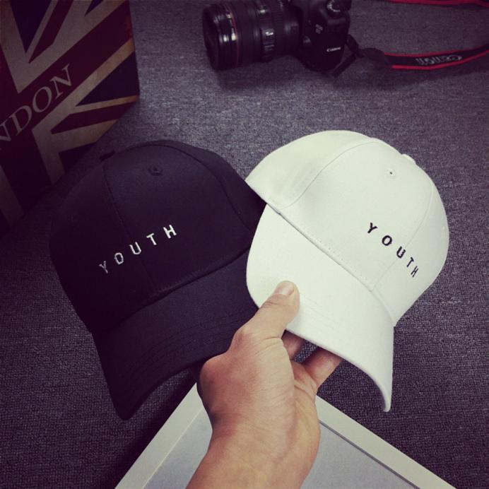 Topi Baseball Youth Caps Letter Sport Fashion White topi baseball youth caps letter sport fashion white