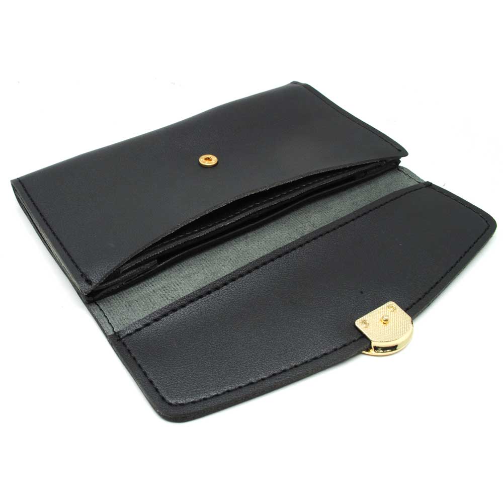 Dompet Wanita Solid Circle Shape Bao 042 Black 