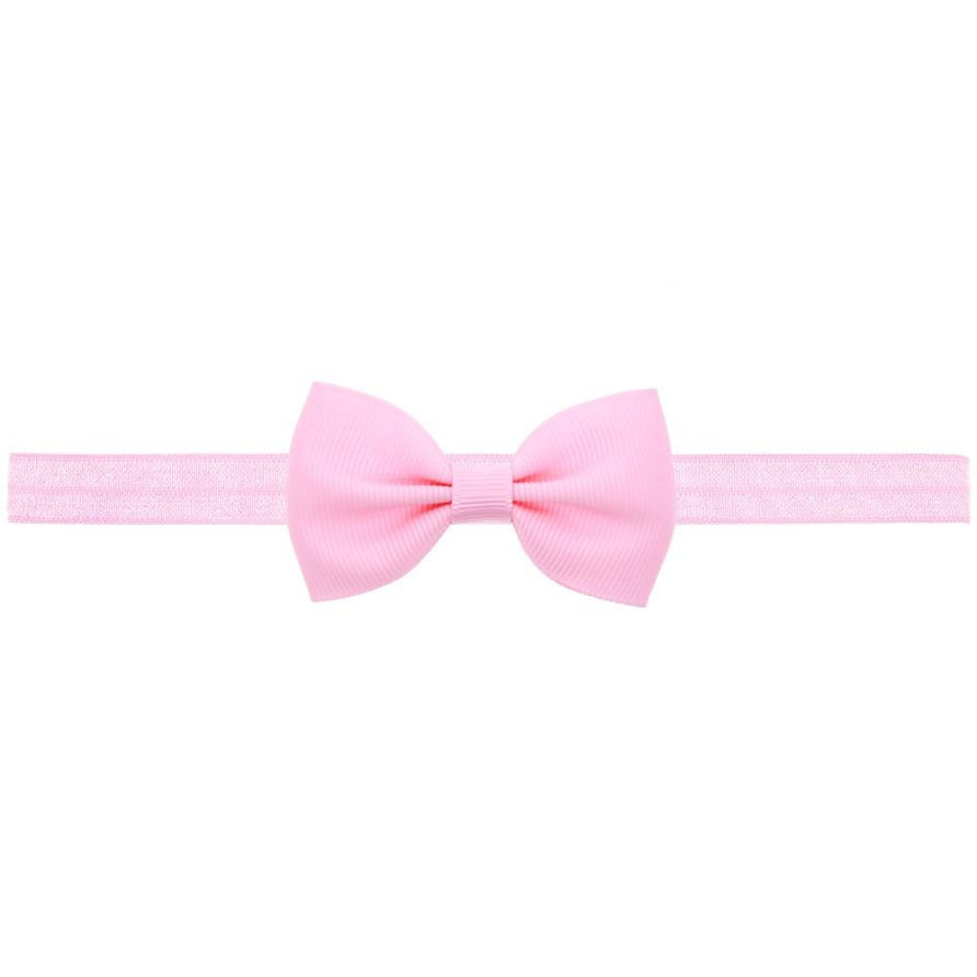 Bando Bayi Bowknot Newborn Lucu Model Pita Pink JakartaNotebookcom