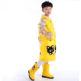 Jas Hujan Anak Motif Kartun Size M - Pink - 4