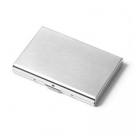 Dompet Kartu Slim Aluminium 6 Slot - FMBX-788 - Silver - 2