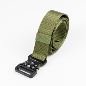 Rhodey Tali Ikat Pinggang Canvas Military Tactical 125cm - MU055 - Green