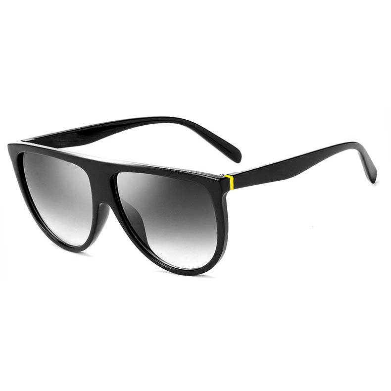  Kacamata  Sunglasses  Wanita  Big Frame Black 