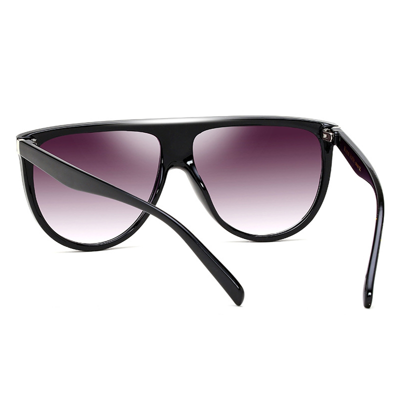  Kacamata  Sunglasses  Wanita  Big Frame Black 