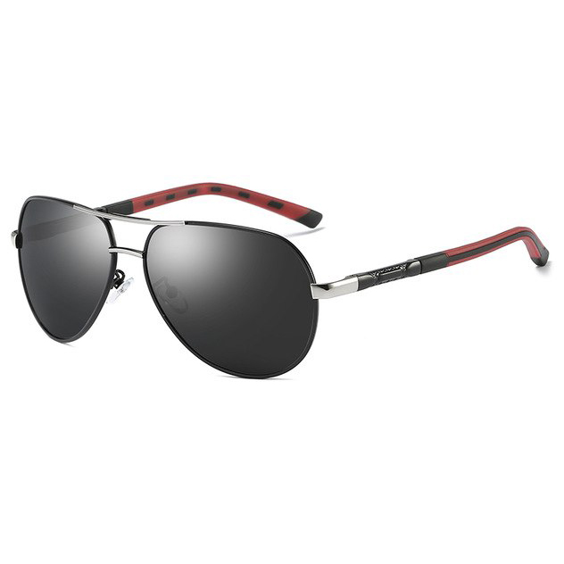  Kacamata  Aviator  Pria  Aluminium Polarized Sunglasses 