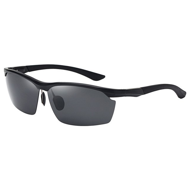  Kacamata  Hitam  Pria  Magnesium Polarized Sunglasses  8673 
