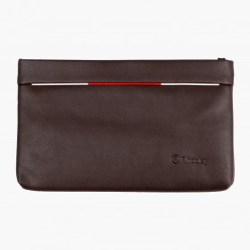 Rhodey Tas Genggam Dompet Kulit Clutch Bag Size Small - HB-005 - Brown