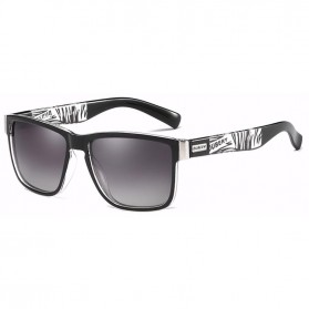  DUBERY  Kacamata  Pria Polarized Sunglasses 518 Black 