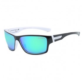 DUBERY Kacamata Pria Polarized Sunglasses - 2071 - White