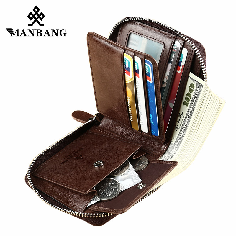 manbang dompet pria bahan kulit mbq3753 brown manbang dompet pria bahan kulit mbq3753 brown